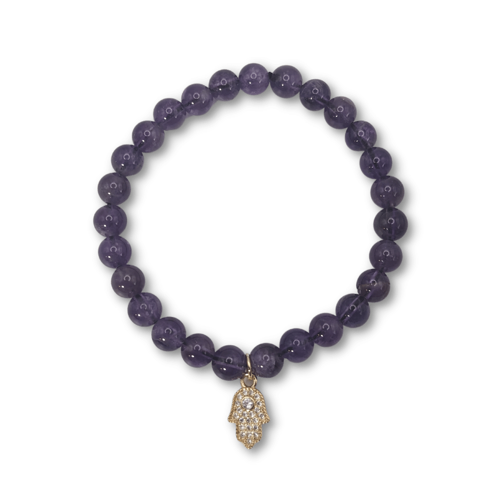 amethyst_bracelet_gold_cz_hamsa_hand_charm