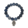 blue_adventurine_bead_bracelet_antique_silver_hamsa_charm blue_adventurine_bead_bracelet_antique_silver_hamsa_charm
