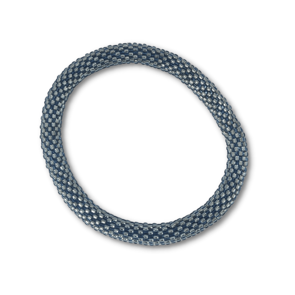 light_denim_blue_seed_bead_bangle