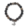 brown_stripe_agate_silver_cz_butterfly_charm brown_stripe_agate_silver_cz_butterfly_charm