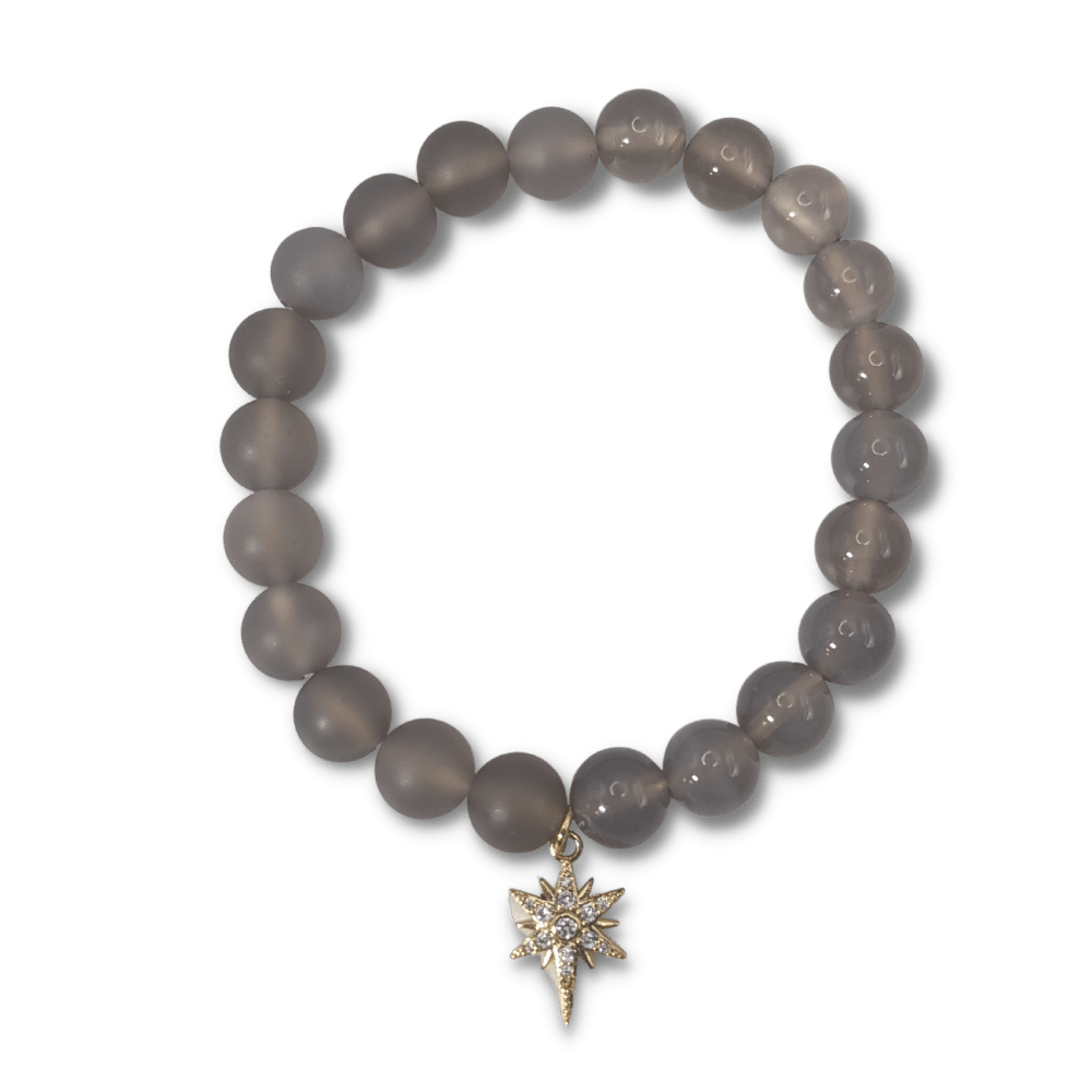 gray_chalcedony_stone_bracelet_gold_cubic_zirconia_north_star_charm