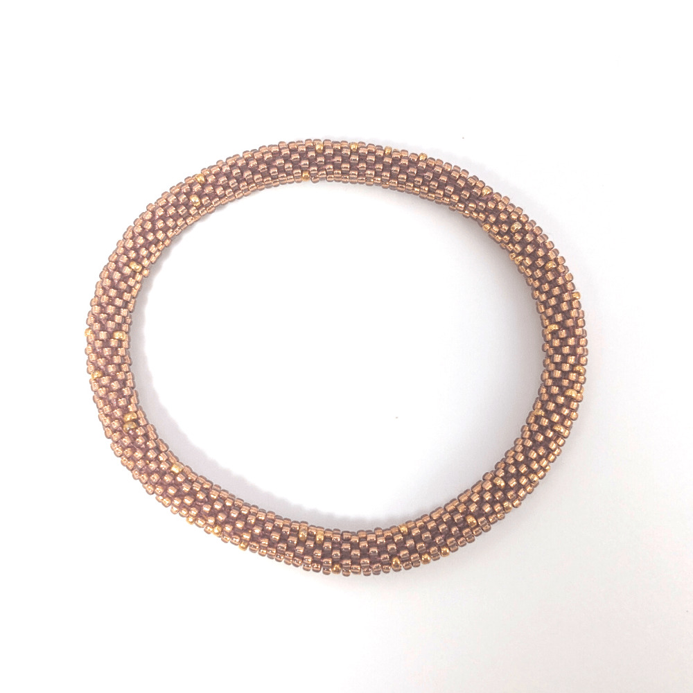 rose_gold_large_seed_bead_bangle