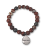 white_lace_red_jasper_bracelet_silver_karma_charm white_lace_red_jasper_bracelet_silver_karma_charm